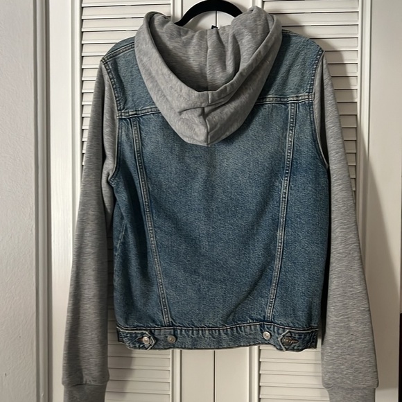 H&M “Divided” Grey-light-blue Jean Jacket - Picture 5 of 8